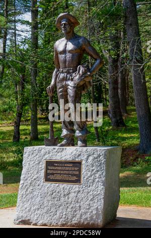 New Hampshire, Allenstown, parc national de Bear Brook, Banque D'Images