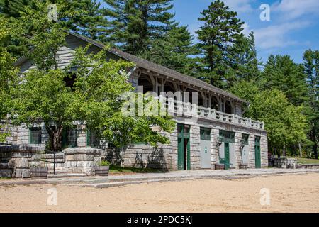 New Hampshire, Allenstown, parc national de Bear Brook, Banque D'Images