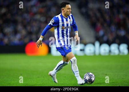 Porto, Portugal, 14th mars 2023. Stade Dragao, Ligue des champions 2022/2023, FC Porto contre Inter Milan ; Pepe du FC Porto, pendant le match entre le FC Porto et l'Inter Milan pour la Ligue des champions 2022/2023 au stade Dragao de Porto sur 14 mars. Photo: Daniel Castro/DiaEsportivo/Alay Live News Banque D'Images