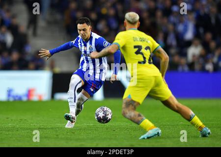 Porto, Portugal, 14th mars 2023. Stade Dragao, Ligue des champions 2022/2023, FC Porto contre Inter Milan ; Pepe du FC Porto, pendant le match entre le FC Porto et l'Inter Milan pour la Ligue des champions 2022/2023 au stade Dragao de Porto sur 14 mars. Photo: Daniel Castro/DiaEsportivo/Alay Live News Banque D'Images