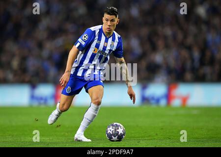 14th mars 2023: Stade de Dragoa, Porto, Portugal: Ligue des champions de football, FC Porto contre Inter Milan: Mateus Uribe de Porto Banque D'Images