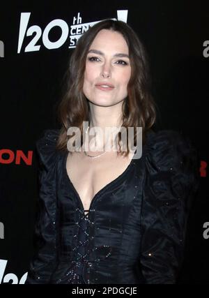 New York, NY, États-Unis. 14th mars 2023. Keira Knightley lors de la première de Boston Strangler à New York sur 14 mars 2023. Crédit : RW/Media Punch/Alamy Live News Banque D'Images