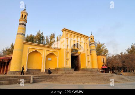 Mosquée ID Kah à Kashgar, Chine. Banque D'Images