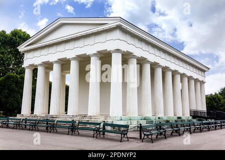 Temple de Theseus au parc Volksgarten à Vienne, Autriche Banque D'Images