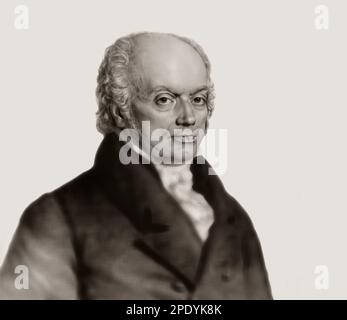 Franz Joseph Gall, 1758-1828, neuroanatomiste et physiologiste allemand Banque D'Images