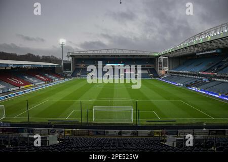 Blackburn, Royaume-Uni. 15th mars 2023. Vue générale d'Ewood Park avant le match de championnat Sky Bet Blackburn Rovers vs Reading à Ewood Park, Blackburn, Royaume-Uni, 15th mars 2023 (photo de Ben Roberts/News Images) Credit: News Images LTD/Alay Live News Banque D'Images
