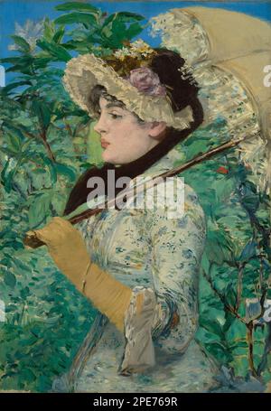 Jeanne (printemps) 1881 par Edouard Manet Banque D'Images