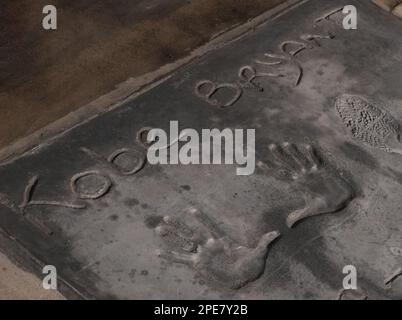 Los Angeles, États-Unis. 15th mars 2023. Kobe Bryant Handprint & Footprint Dévoilement au TCL Chinese Theatre de Hollywood, Californie, mercredi, ?15 mars 2023. (Photo par Sthanlee B. Mirador/Sipa USA) crédit: SIPA USA/Alay Live News Banque D'Images