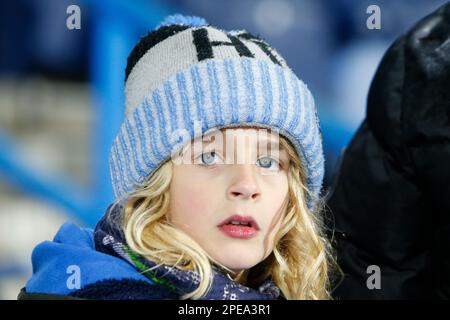 Huddersfield, Royaume-Uni. 15th mars 2023. Un fan de huddersfield Town pendant le match de championnat de Sky Bet Huddersfield Town vs Norwich City au stade John Smith, Huddersfield, Royaume-Uni, 15th mars 2023 (photo de Ben Early/News Images) crédit: News Images LTD/Alay Live News Banque D'Images