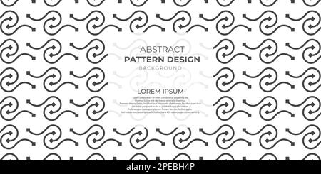 Motif moderne sans couture dans une décoration orientale de style traditionnel géométrique. arrière-plan abstrait vectoriel avec motif créatif Illustration de Vecteur