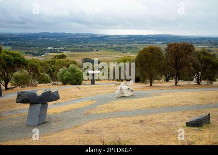 Barossa Sculpture Park - Australie méridionale Banque D'Images