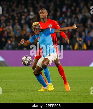 Naples, Campanie, Italie. 15th mars 2023. Pendant le match de football de la Ligue des champions SSC Napoli vs FC Eintracht Francoforte sur 15 mars 2023 au stade Diego Armando Maradona à Naples.in photo: (Credit image: © Fabio Sasso/ZUMA Press Wire) USAGE ÉDITORIAL SEULEMENT! Non destiné À un usage commercial ! Banque D'Images