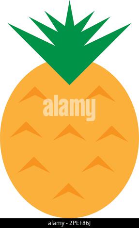 motif graphique représentant le logo ananas Illustration de Vecteur