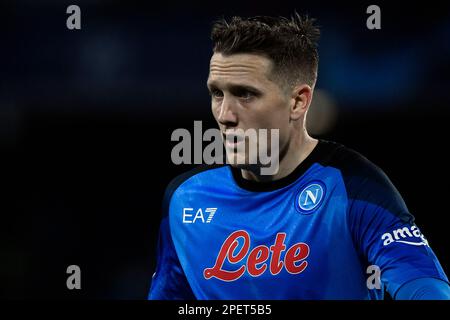 Piotr Zielinski de SSC Napoli lors du match de football de la Ligue des champions entre SSC Napoli et Eintracht Frankfurt au stade Diego Armando Maradona Banque D'Images