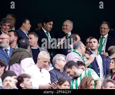 Séville, Espagne. 16th mars 2023. UEFA Europa League, Round of 16, second Leg, Betis vs Manchester United au stade Benito Villamarin, Séville, Espagne. 16th mars 2023. SEVILLA 16/03/2023 OCTAVOS DE FINAL DE LA UEL ESTADIO BENITO VILLAMARIN REAL BETIS-MANCHESTER UTD 900/CorDIN Press crédit: CORDIN PRESS/Alay Live News Banque D'Images