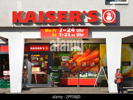 Kaisers Markt, Martin-Luther-Strasse, Schoeneberg, Berlin, Allemagne Banque D'Images