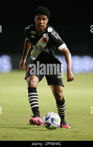 Rio de Janeiro, Brésil, 16th mars 2023. Andrey Santos de Vasco da Gama, pendant le match entre Vasco da Gama et ABC-RN, pour la coupe du Brésil 2023, au stade Sao Januario, à Rio de Janeiro sur 16 mars. Photo: Daniel Castelo Branco/DiaEsportivo/Alay Live News Banque D'Images