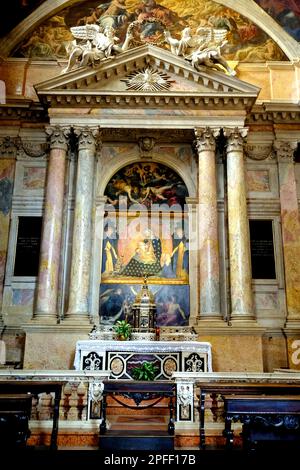 Capella Del Rosario dans la basilique de S. Anastasia à Vérone Italie Banque D'Images