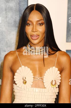 BEVERLY HILLS, CALIFORNIE - MARS 13: Naomi Campbell participe à la Vanity Fair Oscar Party 2023 organisée par Radhika Jones au Wallis Annenberg Center pour t Banque D'Images