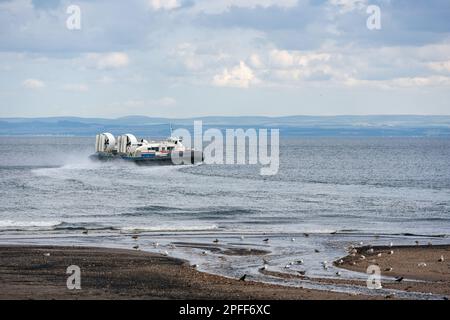 Stagecoach teste un projet de passage d'aéroglisseur de Kirkcaldy à Édimbourg en 2007 Banque D'Images