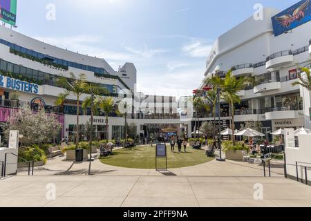 Hollywood Mall pendant la journée à Hollywood California USA sur 5 février 2023 Banque D'Images