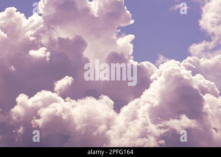 cumulonimbus nuages dans le ciel, orages Banque D'Images