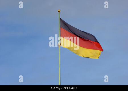 Dutschland Fahne / Flagge / drapeau / Allemand Banque D'Images