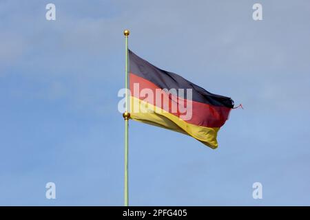 Dutschland Fahne / Flagge / drapeau / Allemand Banque D'Images