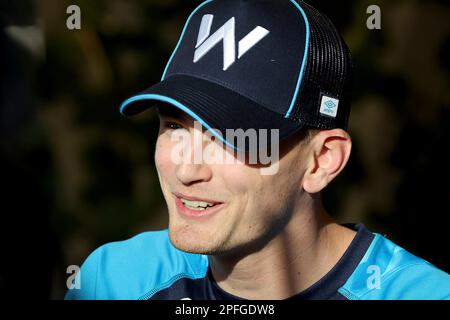 Jeddah, Arabien saoudien. 16th mars 2023. 16 mars 2023, circuit de la corniche de Jeddah, Jeddah, Grand Prix de Formule 1 d'Arabie Saoudite, sur la photo Logan Sargeant (Etats-Unis), Williams Racing Credit: dpa/Alay Live News Banque D'Images