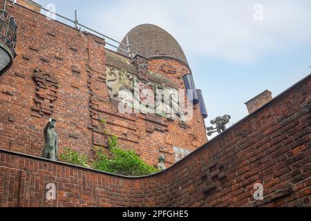 Paula Modersohn-Becker House à Bottcherstrasse Street - Brême, Allemagne Banque D'Images