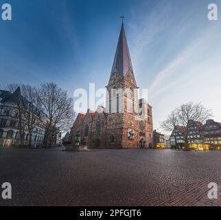 Église notre-Dame (Kirche Unser Lieben Frauen) - Brême, Allemagne Banque D'Images