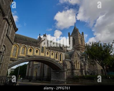 Dublin, Irlande - 09 25 2015: Rues de Dublin par une belle journée ensoleillée. Banque D'Images