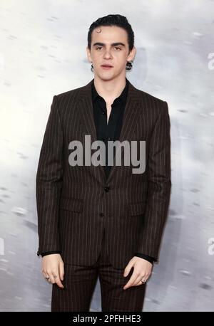 Londres, Royaume-Uni. 07th mars 2023. Jack Dylan Grazer participe au screening spécial du Royaume-Uni de 'Stazam! Fureur des Dieux à Cineworld Leicester Square à Londres. (Photo de Fred Duval/SOPA Images/Sipa USA) crédit: SIPA USA/Alay Live News Banque D'Images