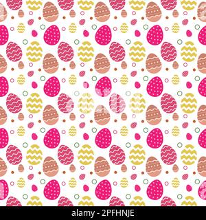 Motif coloré sans coutures pâques. Motif Pâques sans coutures. Motif Pâques. Joyeuses pâques. Motif coloré sans couture Illustration de Vecteur