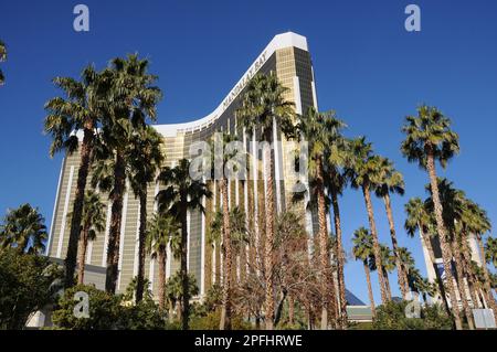 Las Vegas, Nevada, Etats-Unis 15 décembre 2017. Hôtel four Seasons mandalay Bay sur las vegs boulvarde las vegas. (Photo.Francis Dean/Dean Pictures) Banque D'Images