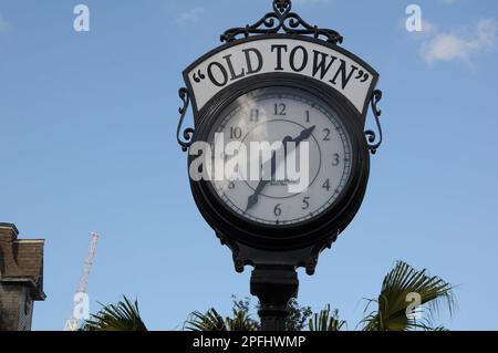 KISSIMMEE/ORLANDO/FLORIDE/ÉTATS-UNIS - 30, NOVEMBRE 2017. Visiteur et voyageurs visitant la vieille ville i Kissimmee Florida USA (Photo.Francis Dean/Dean Pictures) Banque D'Images