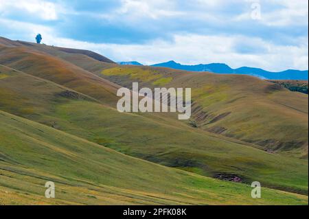 Observatoire astronomique de Tien Shan, Ile-Alatau Parc National, Assy Plateau, Almaty, Kazakhstan, en Asie centrale Banque D'Images