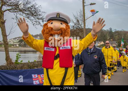 Rue Courtmacsherry Patrick's Day Parade 2023 Banque D'Images