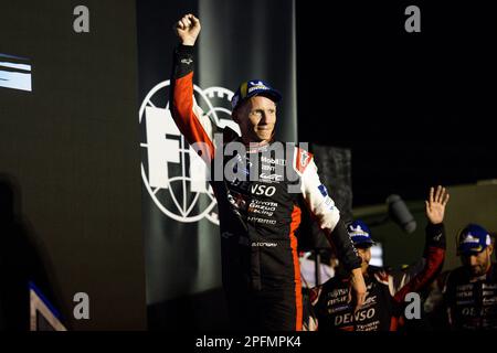 Sebring, Etats Unis. 18th mars 2023. CONWAY Mike (gbr), Toyota Gazoo Racing, Toyota GR010 - hybride, portrait pendant les 1000 miles de Sebring 2023, 1st tour du Championnat du monde d'endurance 2023 de la FIA, de 15 mars à 17, 2023 sur le circuit international de Sebring à Sebring, Floride, États-Unis - photo Julien Delfosse/DPPI crédit: DPPI Media/Alamy Live News Banque D'Images