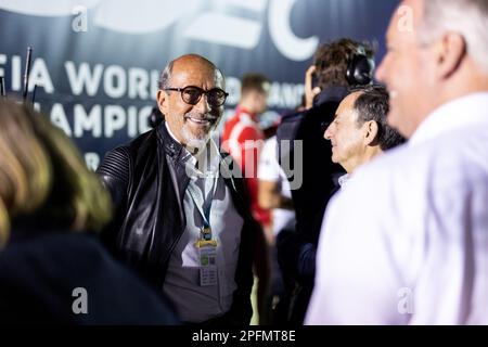 Sebring, Etats Unis. 18th mars 2023. MILLE Richard (fra), Président de la Commission d'endurance de la FIA, portrait pendant les 1000 miles de Sebring 2023, 1st tour du Championnat du monde d'endurance de la FIA 2023, de 15 mars à 17, 2023 sur le circuit international de Sebring à Sebring, Floride, Etats-Unis - photo Joao Filipe/DPPI crédit: DPPI Media/Alamy Live News Banque D'Images