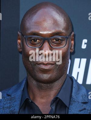 Hollywood, États-Unis. 18th mars 2023. (DOSSIER) lance Reddick Dead à 60. HOLLYWOOD, LOS ANGELES, CALIFORNIE, États-Unis - MAI 15 : l'acteur et musicien américain lance Reddick (lance Solomon Reddick) arrive à la projection spéciale de Los Angeles de « John Wick: Chapitre 3 - Parabellum » de Lionsgate, tenue au Théâtre chinois IMAX de TCL sur 15 mai 2019 à Hollywood, Los Angeles, Californie, États-Unis. (Photo de Xavier Collin/image Press Agency) Credit: Image Press Agency/Alay Live News Banque D'Images