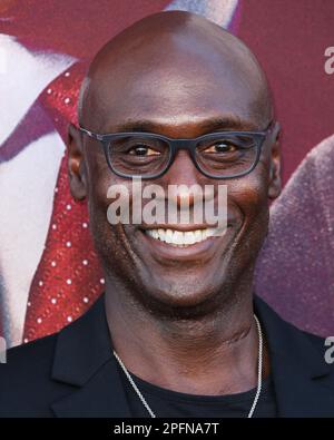 Westwood, États-Unis. 18th mars 2023. (DOSSIER) lance Reddick Dead à 60. WESTWOOD, LOS ANGELES, CALIFORNIE, États-Unis - AOÛT 20 : l'acteur et musicien américain lance Reddick (lance Solomon Reddick) arrive à la première à Los Angeles de 'Angel has Fallent' de Lionsgate, tenue au Regency Village Theatre sur 20 août 2019 à Westwood, Los Angeles, Californie, États-Unis. (Photo de Xavier Collin/image Press Agency) Credit: Image Press Agency/Alay Live News Banque D'Images