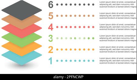 Icône de pile de calques en style plat. Illustration du vecteur de couche de sol en tissu sur un arrière-plan isolé. Infographie sur le concept commercial de l'affichage des étiquettes. Illustration de Vecteur