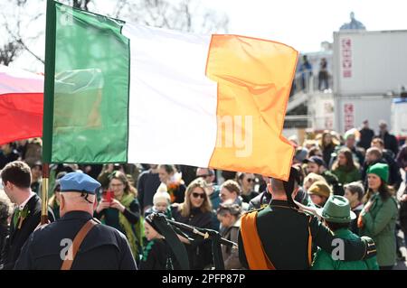 Vienne, Autriche. 18th mars 2023. St. Patrick’s Day Parade dans le centre-ville de Vienne. Crédit : Franz PERC/Alay Live News Banque D'Images