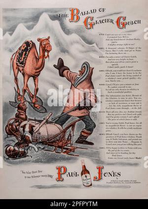 Vintage 'Life' Magazine 11 janvier 1943 publication publicitaire, États-Unis Banque D'Images