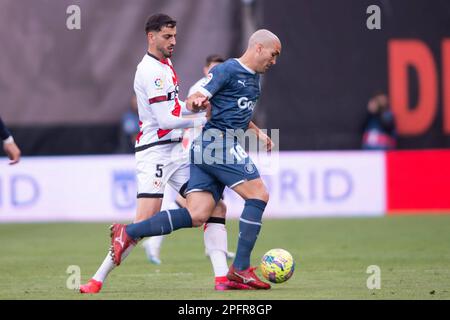 Madrid, Espagne. 18th mars 2023. 18 mars 2023; Stadium Vallecas, Madrid, la Liga Santander, Rayo Vallecano vs Gérone 900/Cordin Press Credit: CORDIN PRESS/Alay Live News Banque D'Images