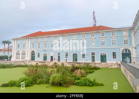 Lisbonne, Portugal - 4 décembre 2022: Ministerio da Marinha (Ministère de la Marine). Administration de la marine portugaise. Banque D'Images