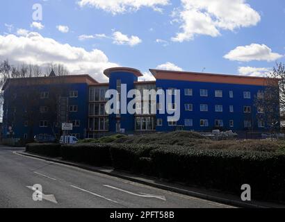 Ty Gobaith (Maison de l'espoir) Cardiff. Mars 2023. cym Banque D'Images