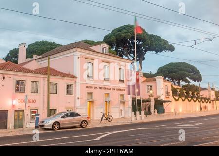 Lisbonne, Portugal - 4 décembre 2022 : Musée de la présidence de la République portugaise. Banque D'Images