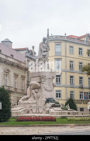 Lisbonne, Portugal - 5 décembre 2022: Monument Déads de la Grande Guerre (Monumento aos Mortos da Grande Guerra). Banque D'Images